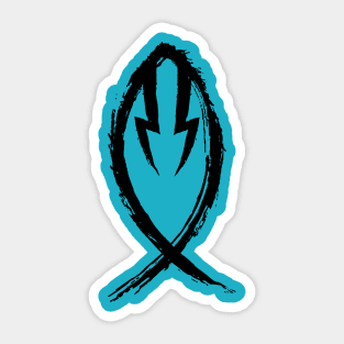 HELLBOY CHURCH OF ABE SAPIEN Sticker